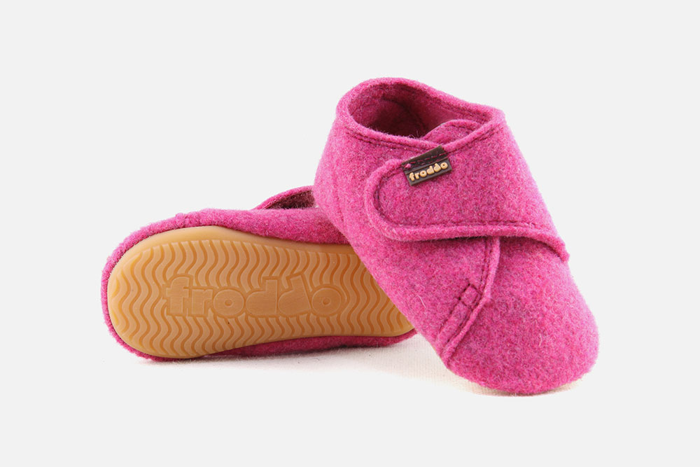 Froddo CHOUPS WOOLY PINK - Chaussons bas sur tousenpantoufles