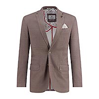 BLAZER STRUCTURE MOCHA BROWN - Fred's Threads