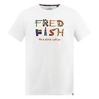 TSHIRT FRED FISH OFF WHITE - A Fish Named Fred