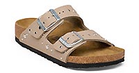 ARIZONA KIDS RIVET SUEDE TAUPE - Birkenstock