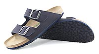 ARIZONA NARROW SYN INDIGO BLUE - Birkenstock