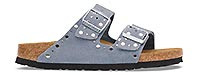 ARIZONA SUEDE RIVET STONE BLUE - Birkenstock