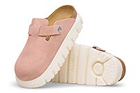 BOSTON CHUNKY SUEDE PINK CLAY - Birkenstock