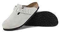 BOSTON CORDUROY ANTIQUE WHITE - Birkenstock