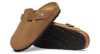 BOSTON DARK TEA NARROW - Birkenstock