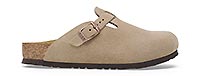 BOSTON KIDS SUEDE TAUPE - Birkenstock