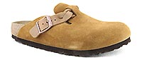 BOSTON SUEDE BRAIDED MINK - Birkenstock