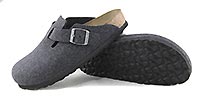 BOSTON WOOL ANTHRACITE - Birkenstock