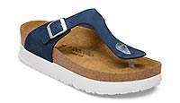 GIZEH FLEX NUB PLATFORM NAVY - Birkenstock