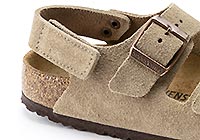MILANO KIDS SUEDE TAUPE - Birkenstock