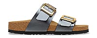 SYDNEY BIRKO SILVER METALLIC - Birkenstock