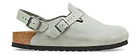 TOKIO SUEDE PURE SAGE - Birkenstock
