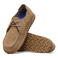 UTTI LACE SUEDE GRAY TAUPE REGULAR - Birkenstock