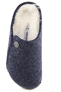 ZERMATT FUR KIDS BLUE - Birkenstock