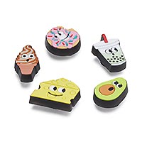 JIBBITZ LIGHT FOOD FRIENDS 5PK - Crocs