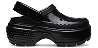 STOMP CLOG HIGH SHINE BLACK - Crocs