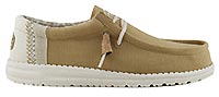 WALLY LINEN NATURAL OCRA - Hey Dude