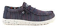 WALLY SOX BLUE ORANGE - Hey Dude