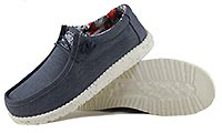 WALLY STRETCH CANVAS BLUE - Hey Dude