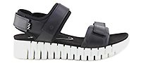 GRUUV SANDALE BLACK - Ecco