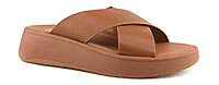 F MODE CROSS TAN LEATHER - Fitflop