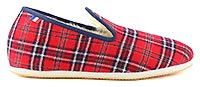 PEPOUZ ECOSSAIS ROUGE - Les chaussons de Flo