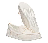 HARBOR BREEZE LO EYELET WHITE - Hey Dude