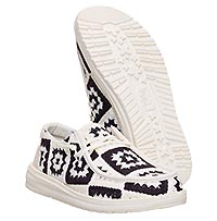 WENDY COTTAGE CROCHET BLACK - Hey Dude