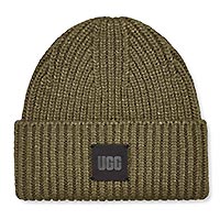 CHUNKY RIB BEANIE BURNT OLIVE - UGG