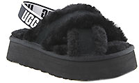 DISCO CROSS SLIDE BLACK - UGG