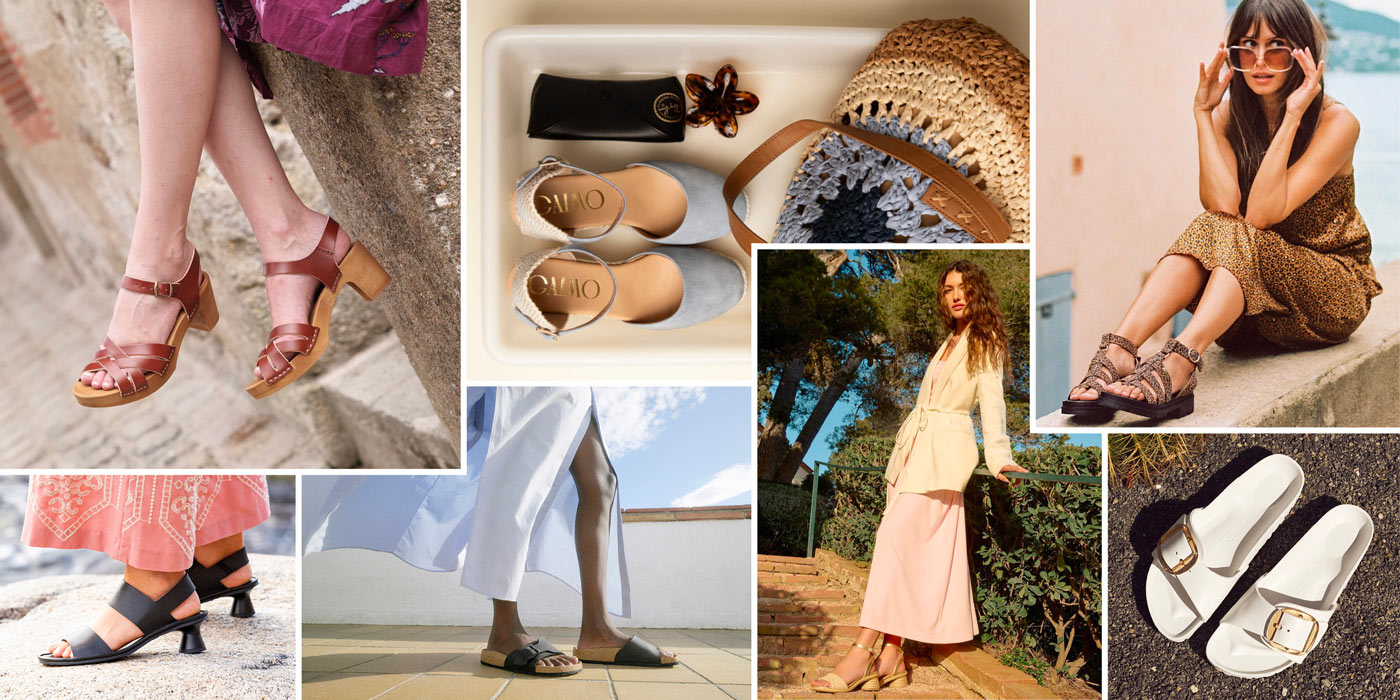 Discover our collection of women's summer sandals 