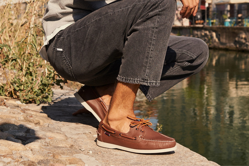 Chaussures bateau homme