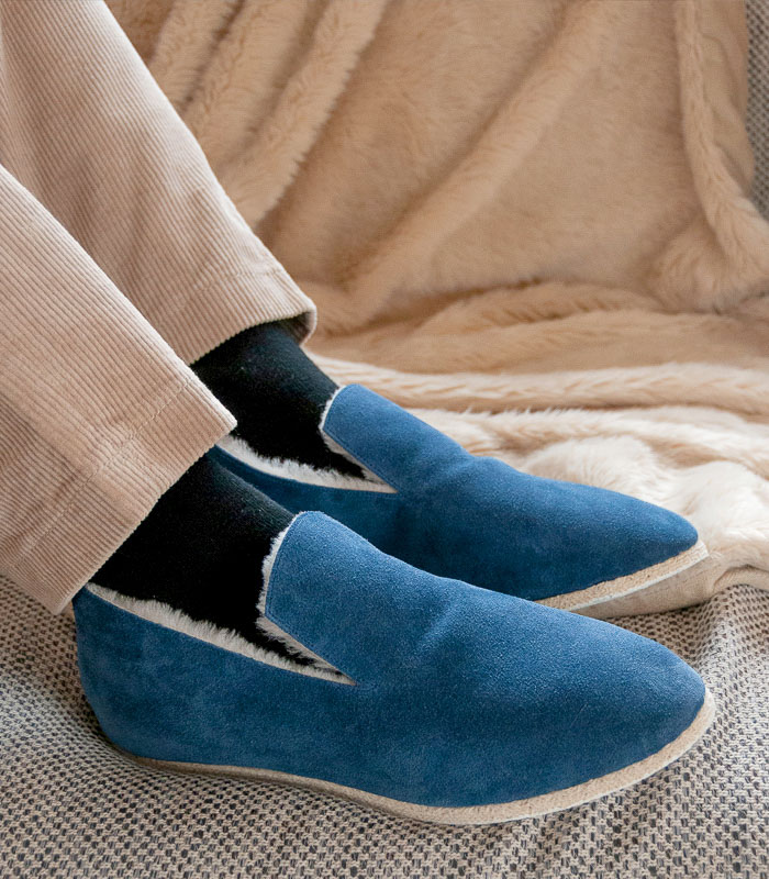 Nouvelle collection automne-hiver 2023 chaussons fourrés